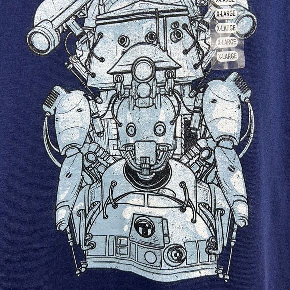 Disney Star Wars T-Shirt Lucas fils XL dark Blue - Picture 3 of 7